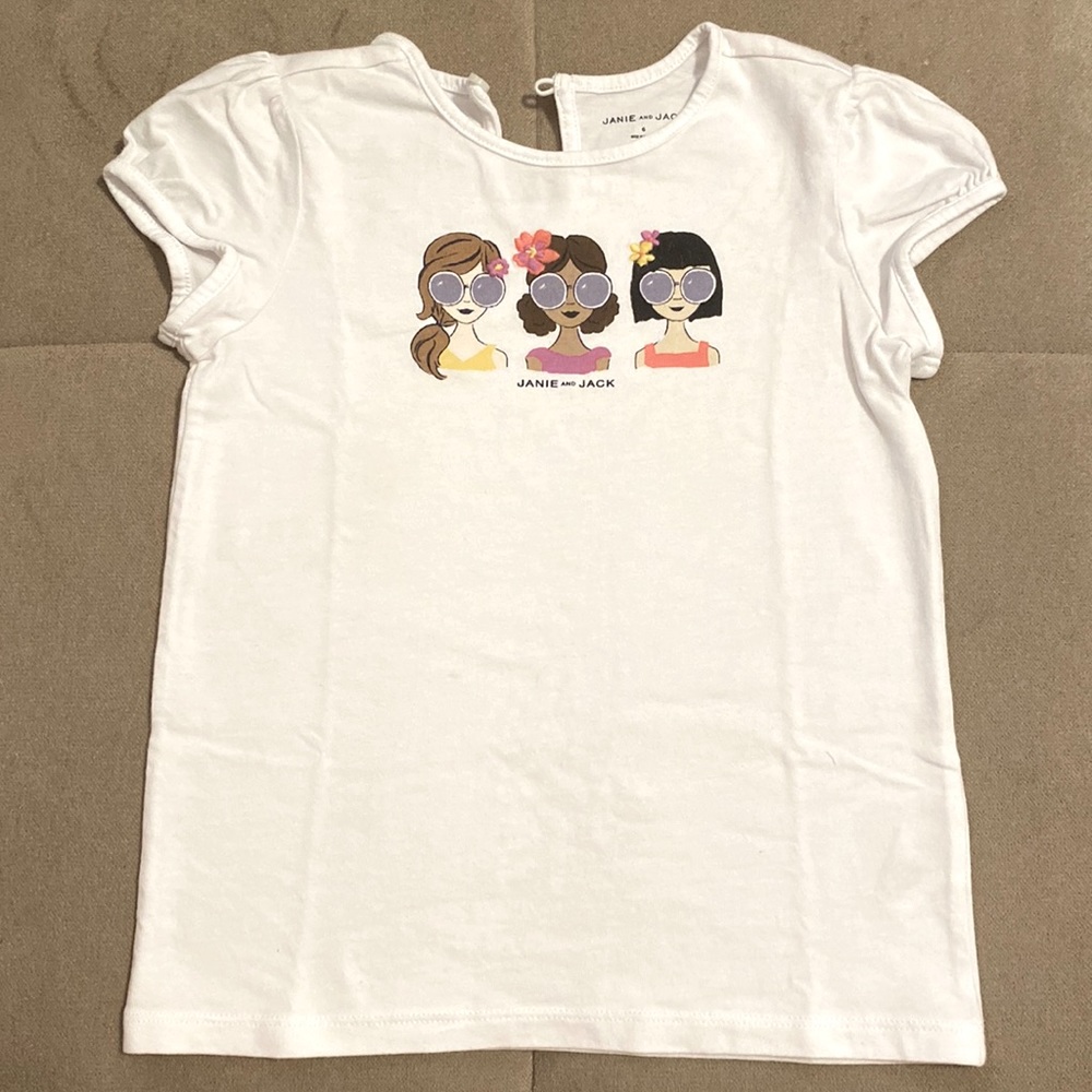 Janie and Jack T-shirt for girls.